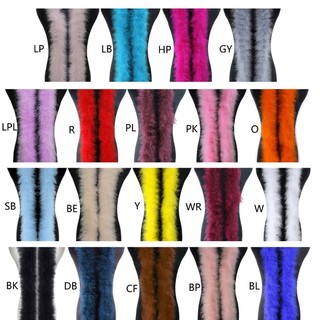 Lu 2 Yards Lông Vũ Viền Ostrich-Nữ Viền Cho Buổi Hòa Nhạc Đầm DIY May