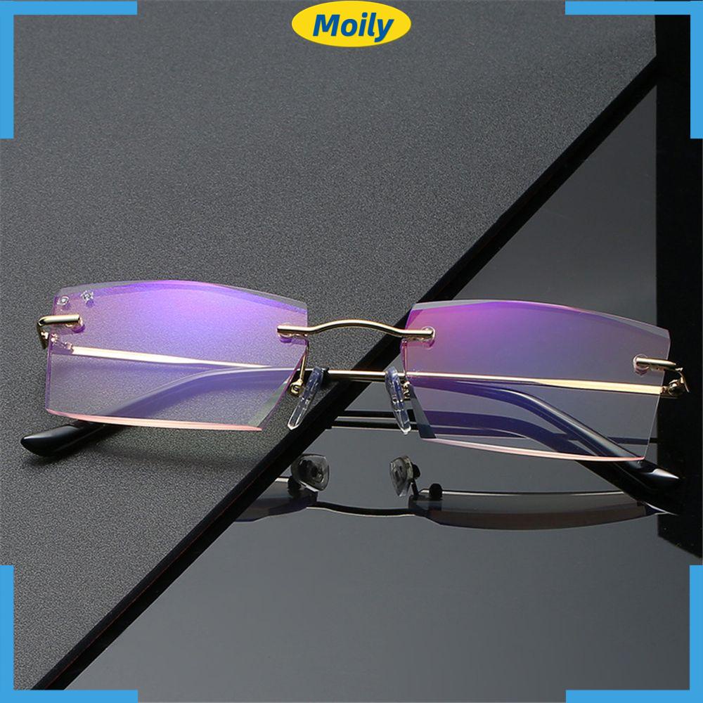 (Hàng Mới Về) Kính Đọc Sách Trong Suốt Chống Tia Uv Bảo Vệ Mắt Thời Trang Cho Nữ