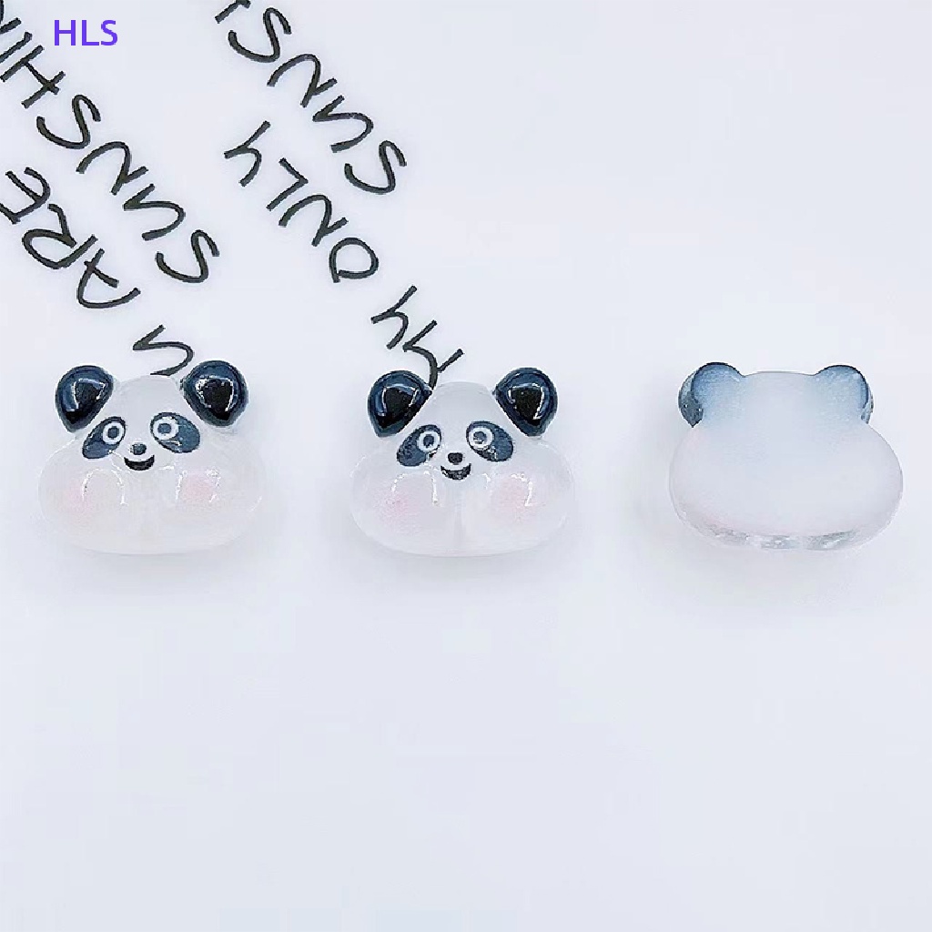 Set 10 Kẹp Tóc Hình Động Vật Mini Bằng Nhựa Trong Suốt DIY Cho Bé