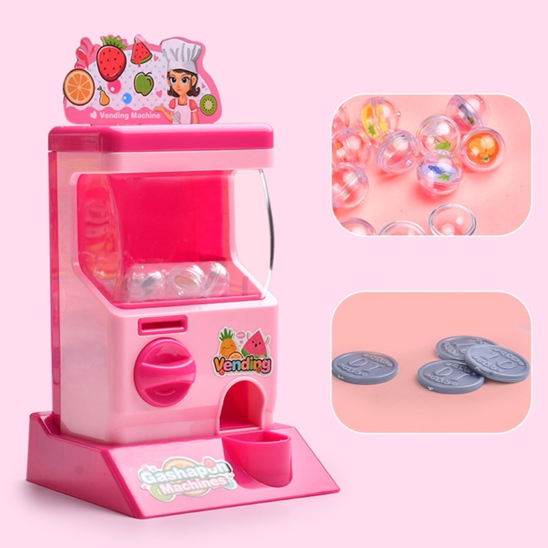 Máy Chơi Game Mini Gashapon Giải Thưởng Sinh Nhật Cho Bé