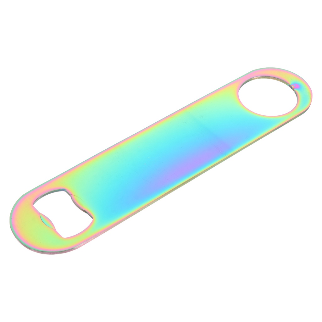 Dụng Cụ Mở Nắp Chai Bia Kiêm Móc Khóa Bằng Thép Không Gỉ Kiểu Cổ Điển