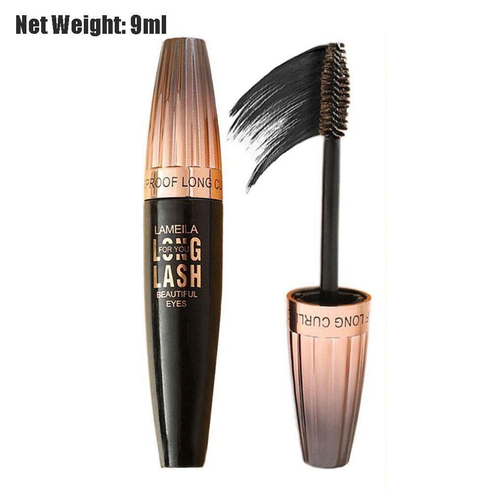 Bộ 2 Mascara 4D Màu Đen Mềm Mại Uốn Cong Lông Mi Không Vón Cục