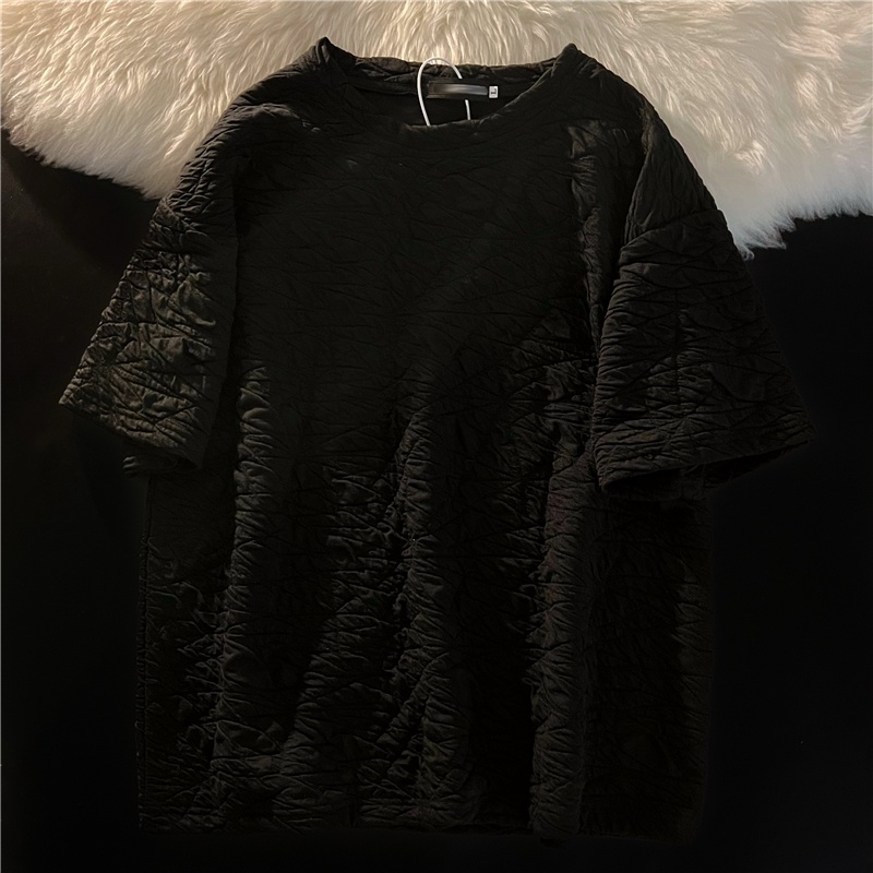 Áo thun SUXI tay ngắn dáng rộng màu sắc đơn giản dễ phối đồ thời trang cho nữ