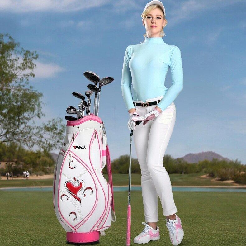 Áo Thun Đánh golf PGM YF001 Tay Dài Chống Nắng Bằng Lụa Lạnh Siêu Mỏng