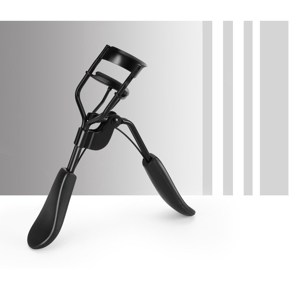 Đệm Cao Su Màu Đen Uốn Cong Lông Mi Lâu Trôi Góc Siêu Rộng Cho Người Mới Bắt Đầu