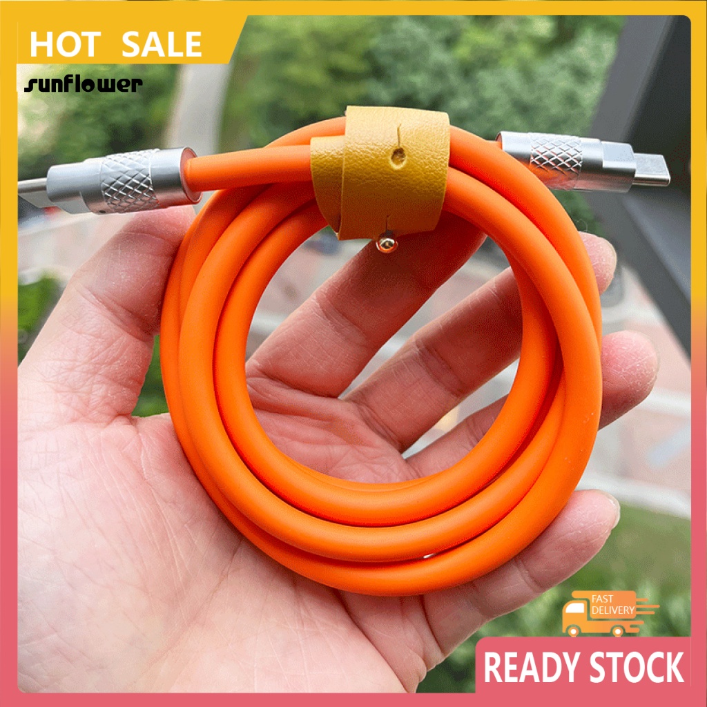 Cáp sạc dữ liệu LENOVO Type-C 120W bằng hợp kim kẽm tốc độ cao