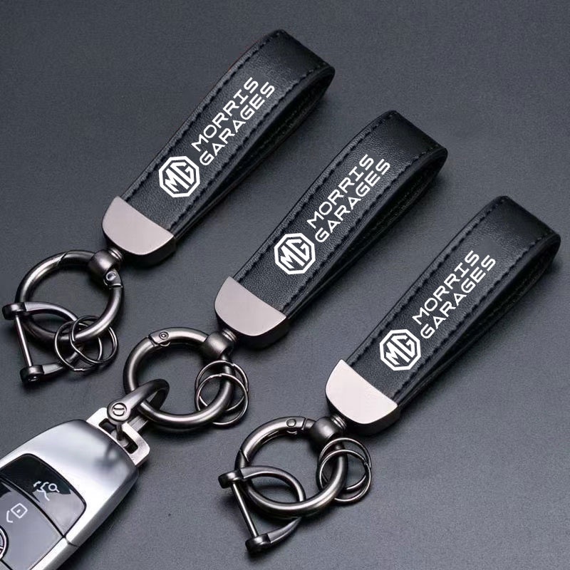 Móc Khóa Da Chất Lượng Cao Cho MG 5 MG 6 MG 7 ZS HS GS EV Morris Garages