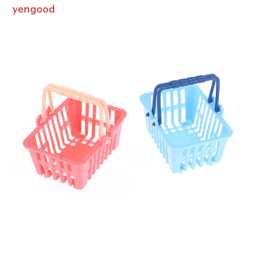 Mô Hình Giỏ Mua Sắm Đồ Chơi Mini Dành Cho Nhà Búp Bê