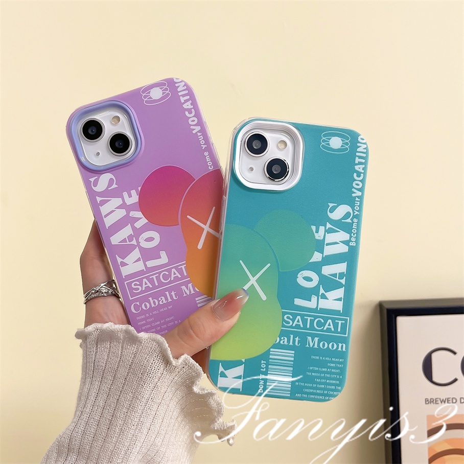 Ốp Điện Thoại Mềm Họa Tiết Gấu 3 Trong 1 Cho iPhone 14 13 12 11 Pro Max XS Max XR X XS 8 7 6 6s Plus SE 2020