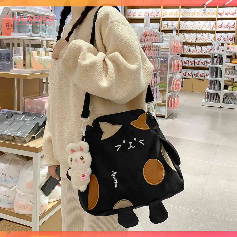 Túi Đeo Chéo Hình Mèo Dễ Thương Cho Nữ