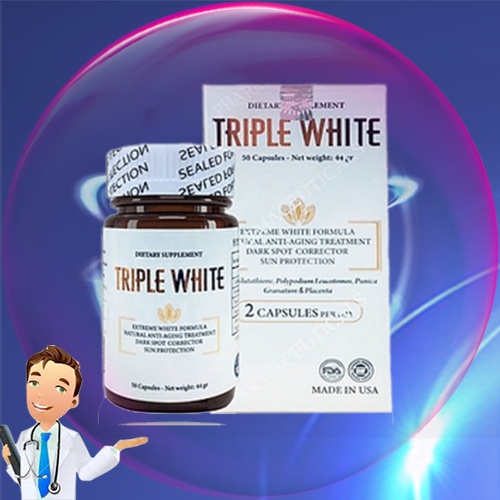 Triple White Viên uống trắng da, chống nắng