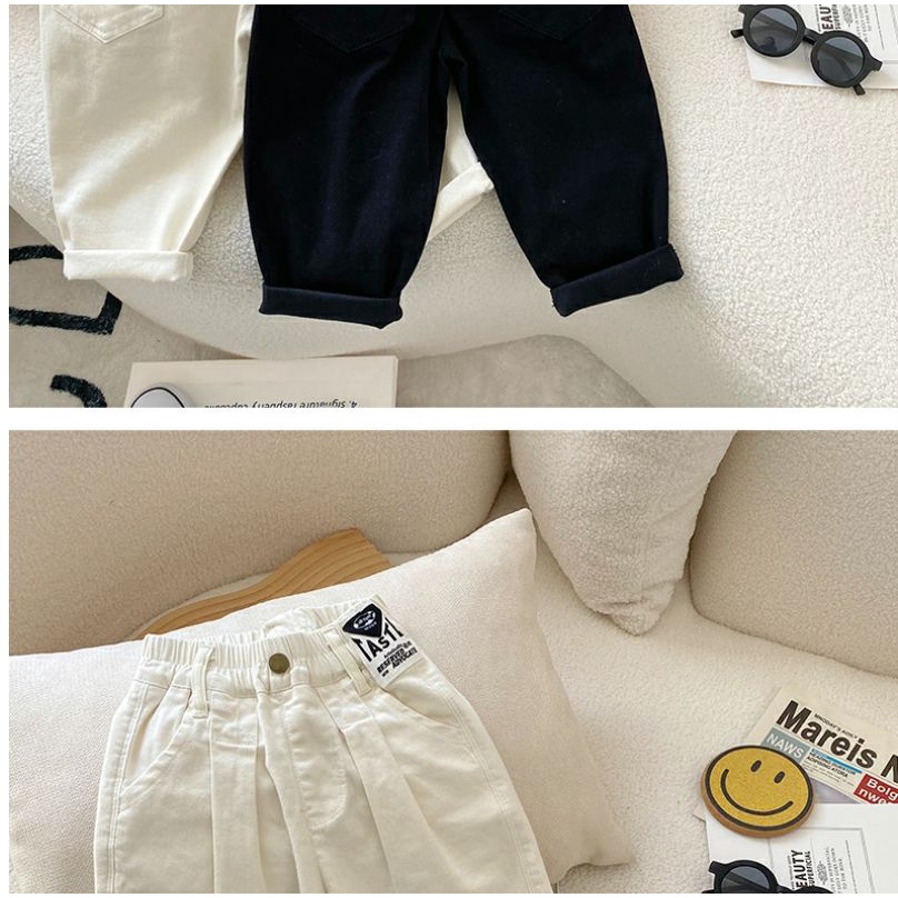 Quần Dài Mỏng Thoải Mái Phong Cách Hàn Quốc Thời Trang Xuân Thu Cho Bé Trai 30317