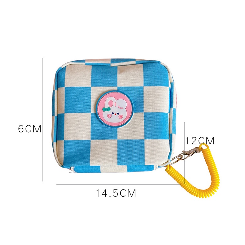 Túi Đựng Đồ Vệ Sinh Tai Nghe Son Môi Chìa Khóa JP5VN