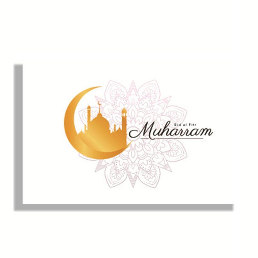 Set 24 Thiệp Mời Đám Cưới / Ngôi Sao / Mặt Trăng / Thiệp Eid Mubarak Ramadan