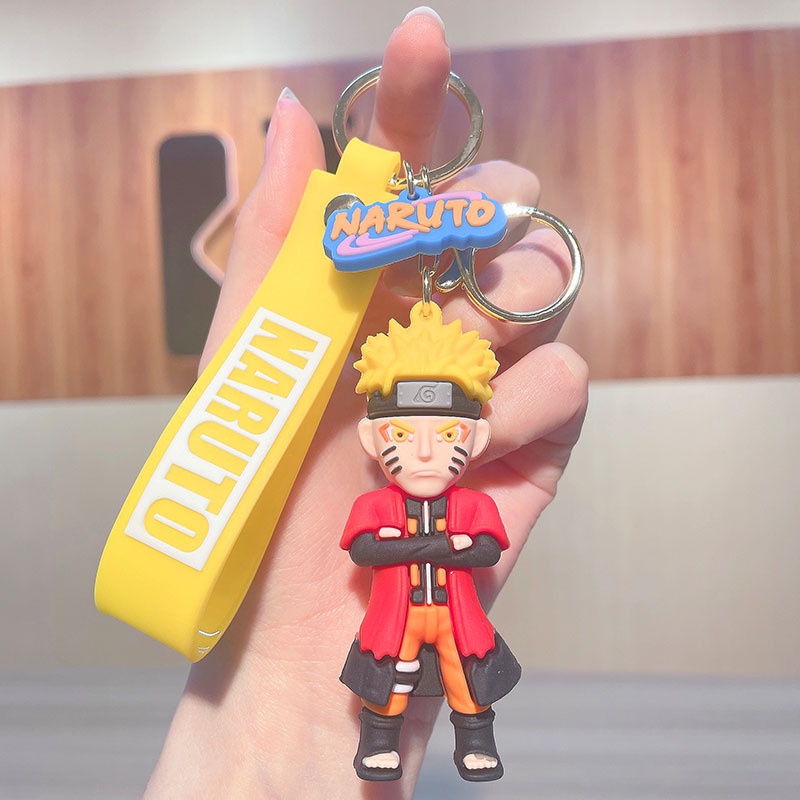 Móc Khóa Hình Nhân Vật Hoạt Hình Naruto Độc Đáo