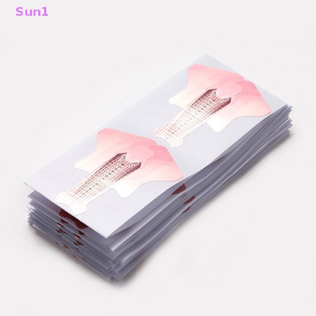 Set 100 / 300 Tờ Giấy Hỗ Trợ Nối Dài Móng Tiện Dụng