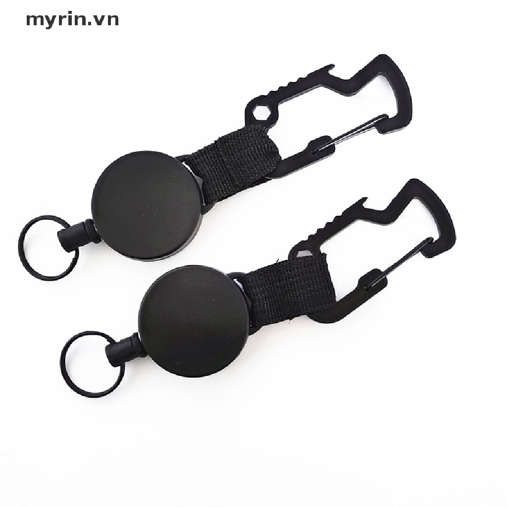 Móc Chìa Khóa Bằng Thép Có Thể Thu Gọn 3 Trong 1 Tiện Dụng