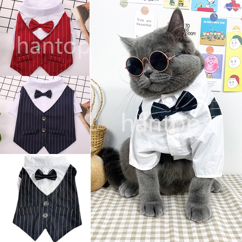 Áo Vest Thắt Nơ Xinh Xắn Cho Thú Cưng
