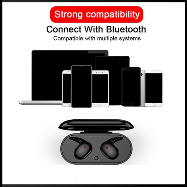 Tai Nghe Nhét Tai Zevaret Y30 Tws Bluetooth 5.0 Không Dây Chống Ồn Chống Thấm Nước Chất Lượng Cao