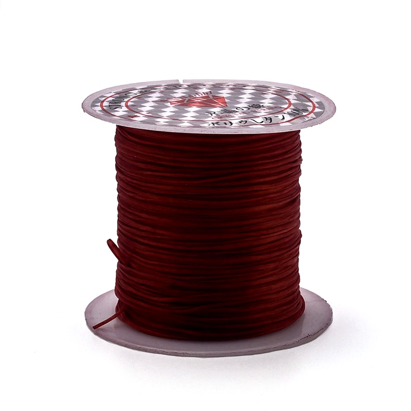 Cuộn Dây Co Giãn 0.8mm Dài 10 yards Dùng Làm Trang Sức Thủ Công