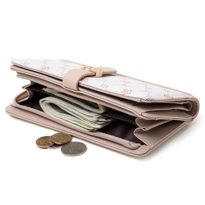 Ví Nữ Dài Thời Trang Có Khóa Kéo