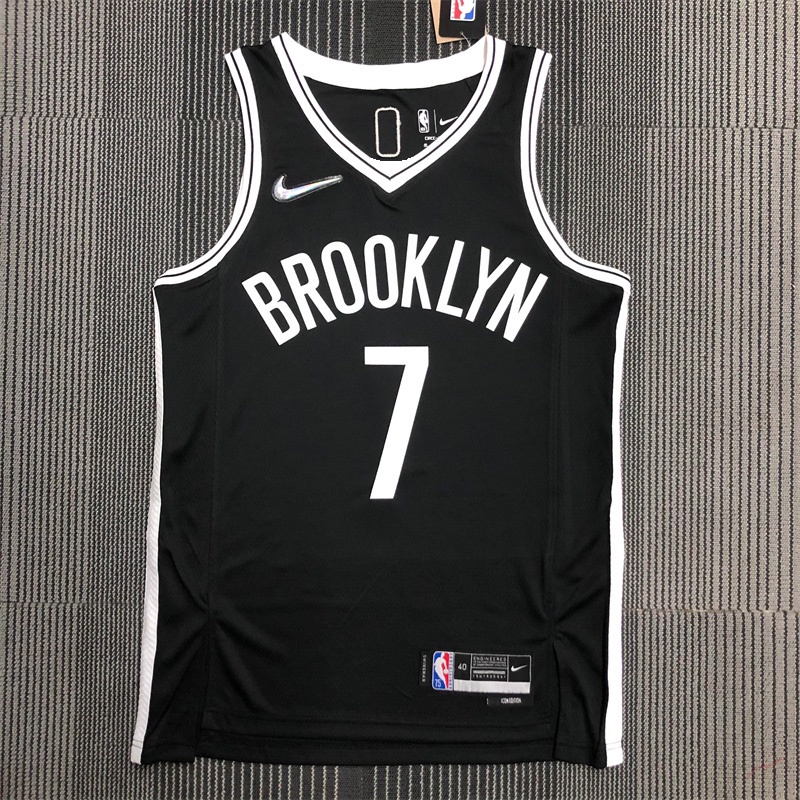 Bút Kẻ Mắt Durant No. Áo Bóng Rổ Màu Đen In Chữ Brooklyn 7 75 Tuổi Cá Tính