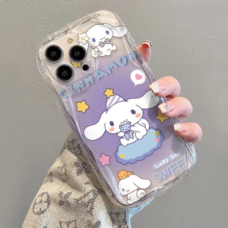 ✅Ốp Điện Thoại Mềm Trong Suốt Chống Sốc In Hình Chú Chó Cinnamon Cho iPhone 14 / 13promax 12 / 11 7 / 8p xsxr