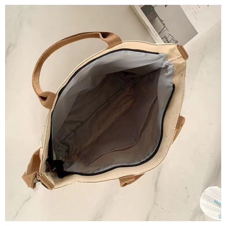 Túi vải Nhiều Ngăn Thời Trang Hàn Quốc