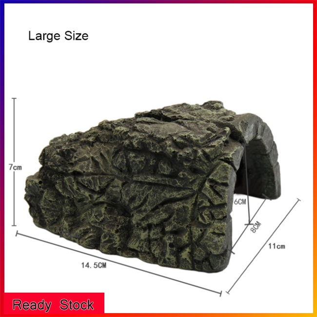 Bệ Đứng Bằng Nhựa Resin Trang Trí Bể Nuôi Rùa