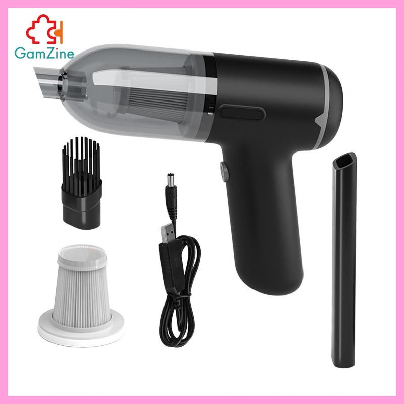 Máy Hút Bụi Mini Có Giác Hút Mạnh Để Bàn Giường Ngủ / Xe Hơi