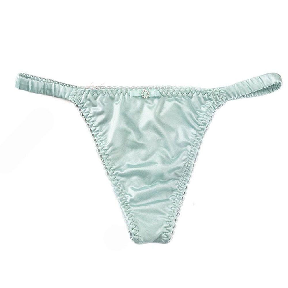 MOILYVN Quần Lót Thể Thao Bằng Satin Màu Sắc Ngọt Ngào Cho Nữ