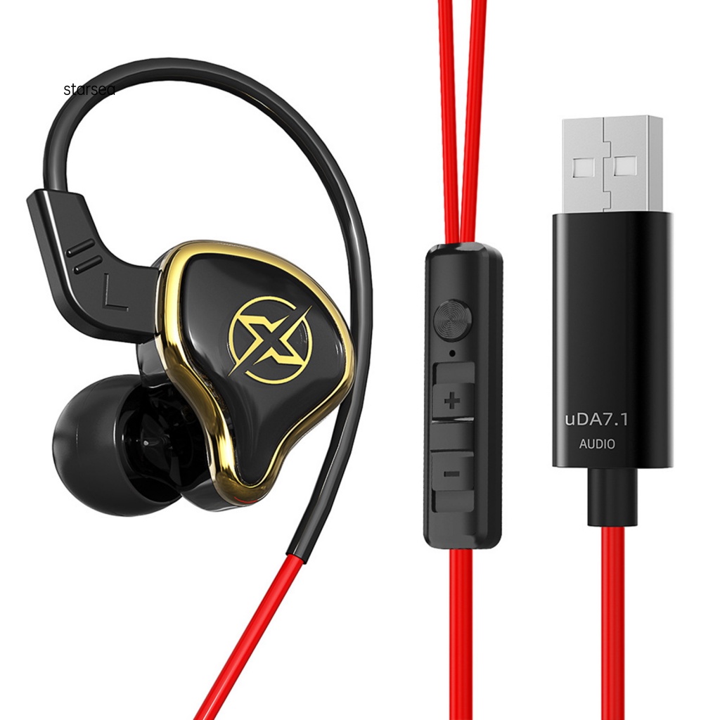 Tai Nghe Chơi Game Có Dây Cổng USB SRA ZK