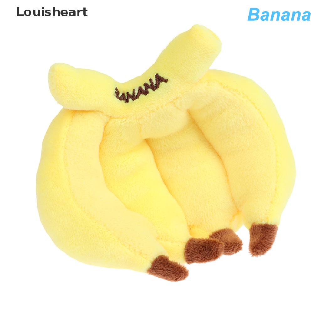 Louisheart Móc Khóa Hình Trái Cây Nhồi Bông Đáng Yêu