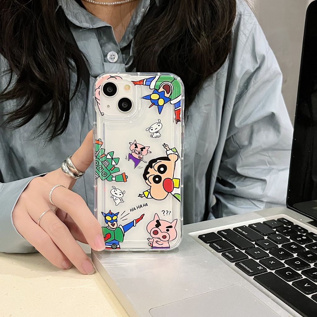 Ốp Điện Thoại TPU Silicone Mềm Trong Suốt Chống Sốc In Hình Cậu Bé Cho IPhone 14 13 11 12 Pro XS Max X XR 7 + 8 Plus