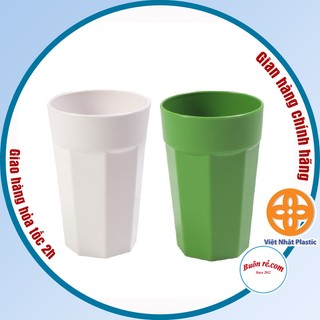 Cốc phíp uống nước nhựa Việt Nhật 330ml, Cốc nhựa chịu nhiệt cao cấp bền đẹp -Buôn rẻ 01288