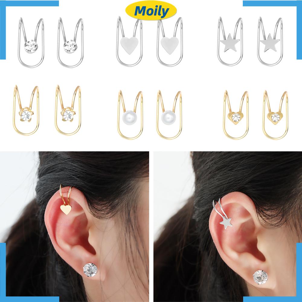 Khuyên Đeo Vành Tai Bằng Thép Không Gỉ Họa Tiết Mặt Trời Thời Trang