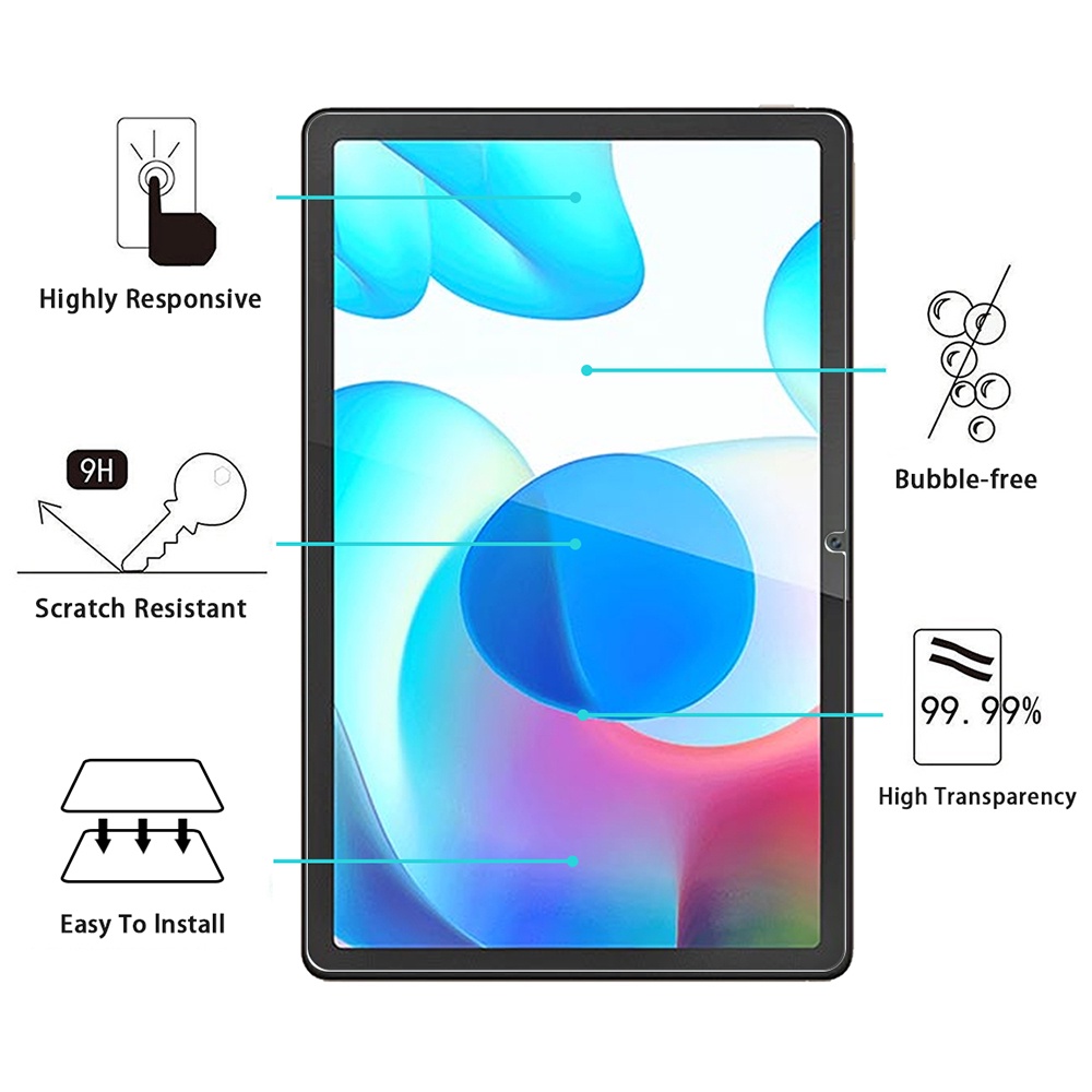 Bộ 2 Kính Cường Lực HD Chống Trầy Cho OPPO Pad 2  11.6 "/ Ipad Air 10.36 OPD2102 X21N2