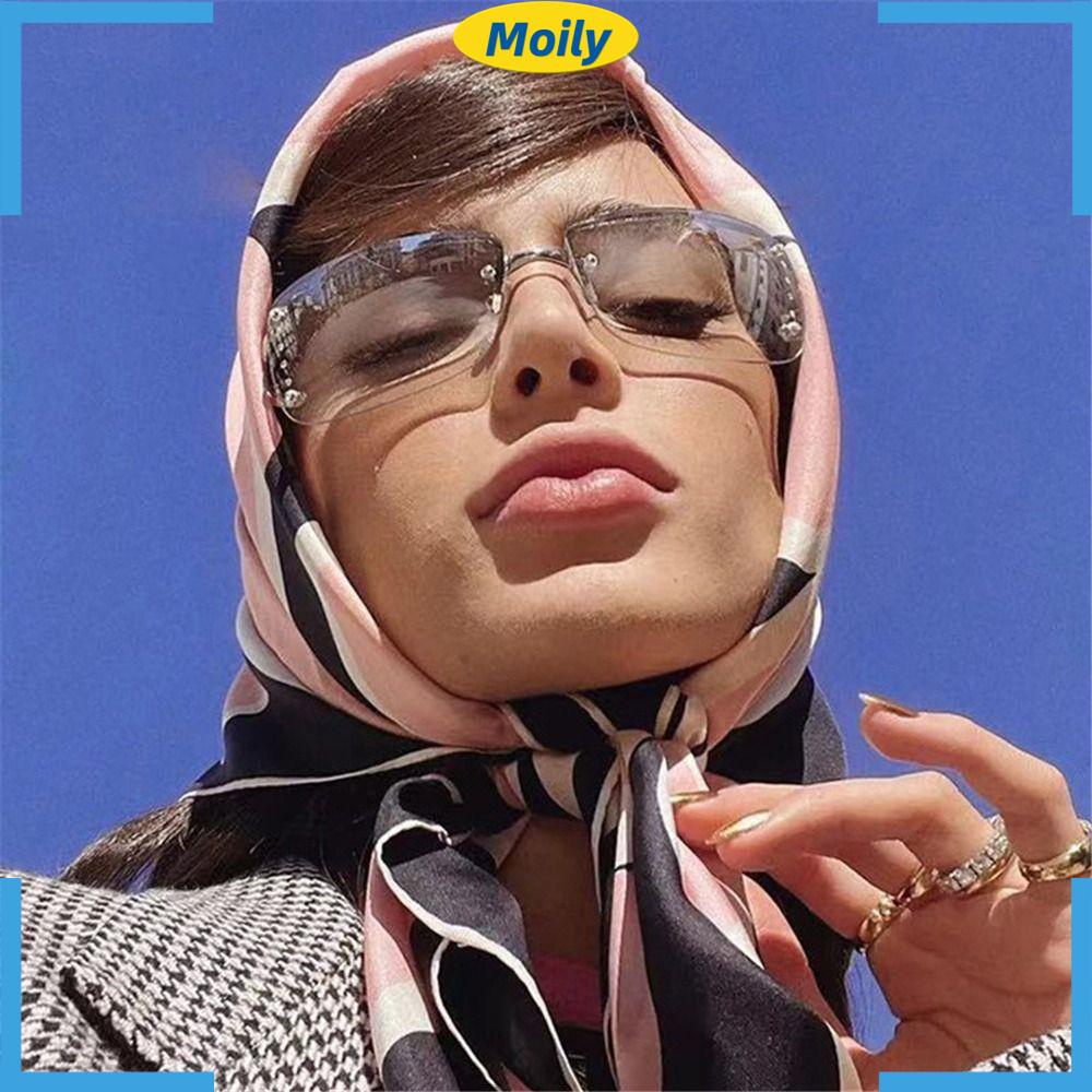Kính Râm Chống Tia UV400 MOILYVN Y2K Kiểu Dáng Cổ Điển Dành Cho Nam Và Nữ