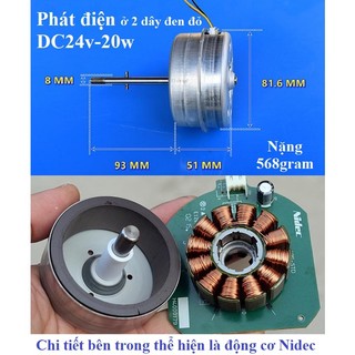 Động cơ từ Brushless phát điện