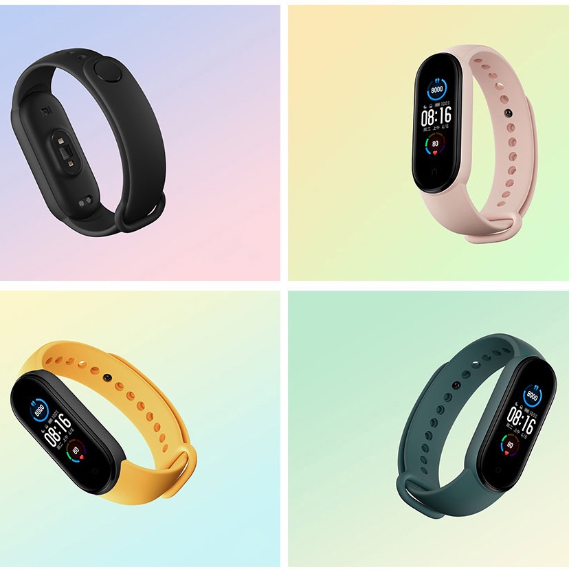 Dây Đeo Silicon Thay Thế Cho Đồng Hồ Thông Minh Xiaomi 5 / 3 / 6 / 5 / 4 / 7