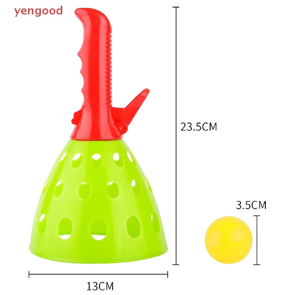 (YGD) Launch Throw Catch Ball Set Outdoor Sports Game Toy Parent-Child Interactive Toy