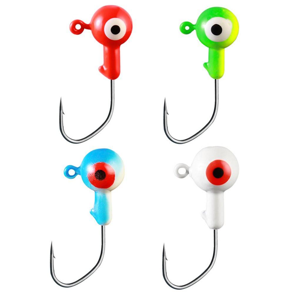 Set 20 Móc Câu Đầu Tròn 0.8g 1.75g 3.5g 5g Bằng Chì Siêu Bền Tiện Dụng