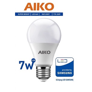 Bóng đèn LED bulb AIKO, công suất 7W