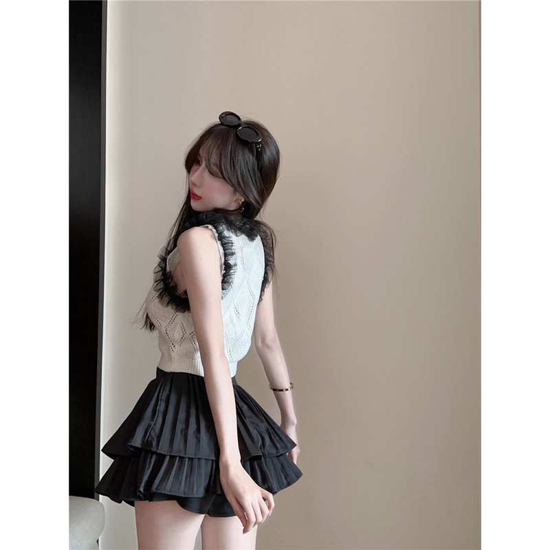 NRVP Áo Tank Top Màu Sắc Đơn Giản Thoải Mái Quyến Rũ Cho Nữ