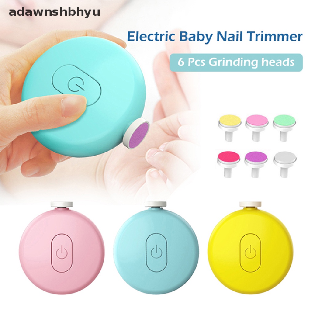 Máy Mài Móng Tay Kèm 6 Đầu Mài Chuyên Dụng Cho Bé