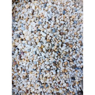 Sỏi suối tự nhiên trải nền trang trí bể cá chậu cây Size nhỏ nhuyễn - 2kg