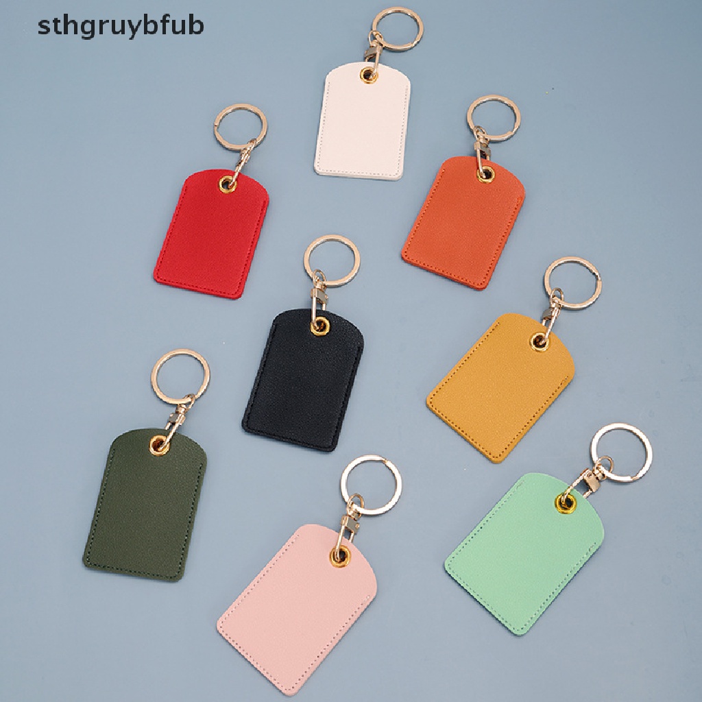 Bao Da Đựng Thẻ Truy Cập Có Móc Khóa Hình Giọt Nước