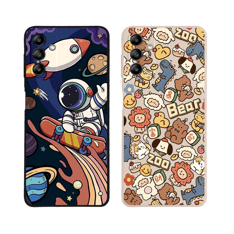 Ốp Điện Thoại Mềm Cho Samsung Galaxy A34 A54 A14 5G S21 S22 S23 Ultra