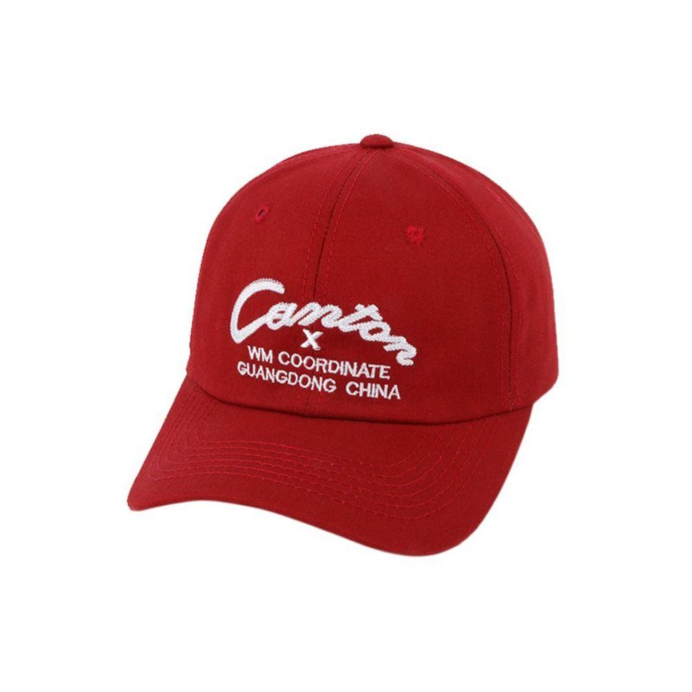 DANES Mũ Lưỡi Trai Thêu Chữ Phong Cách Hàn Quốc Cá Tính Dành Cho Cả Nam Và Nữ