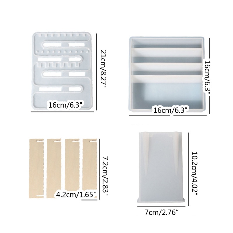 Khuôn Silicon Làm Giá Đỡ Trưng Bày Trang Sức